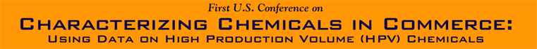 Characterizing Chemicals in Commerce